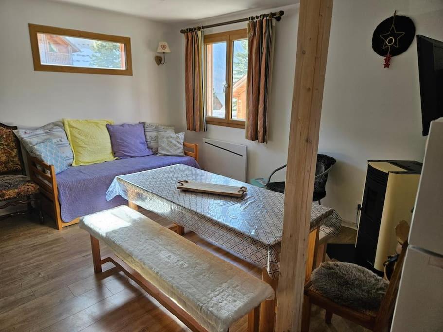 Chalet T3 Duplex Neuf Névache Exteriér fotografie
